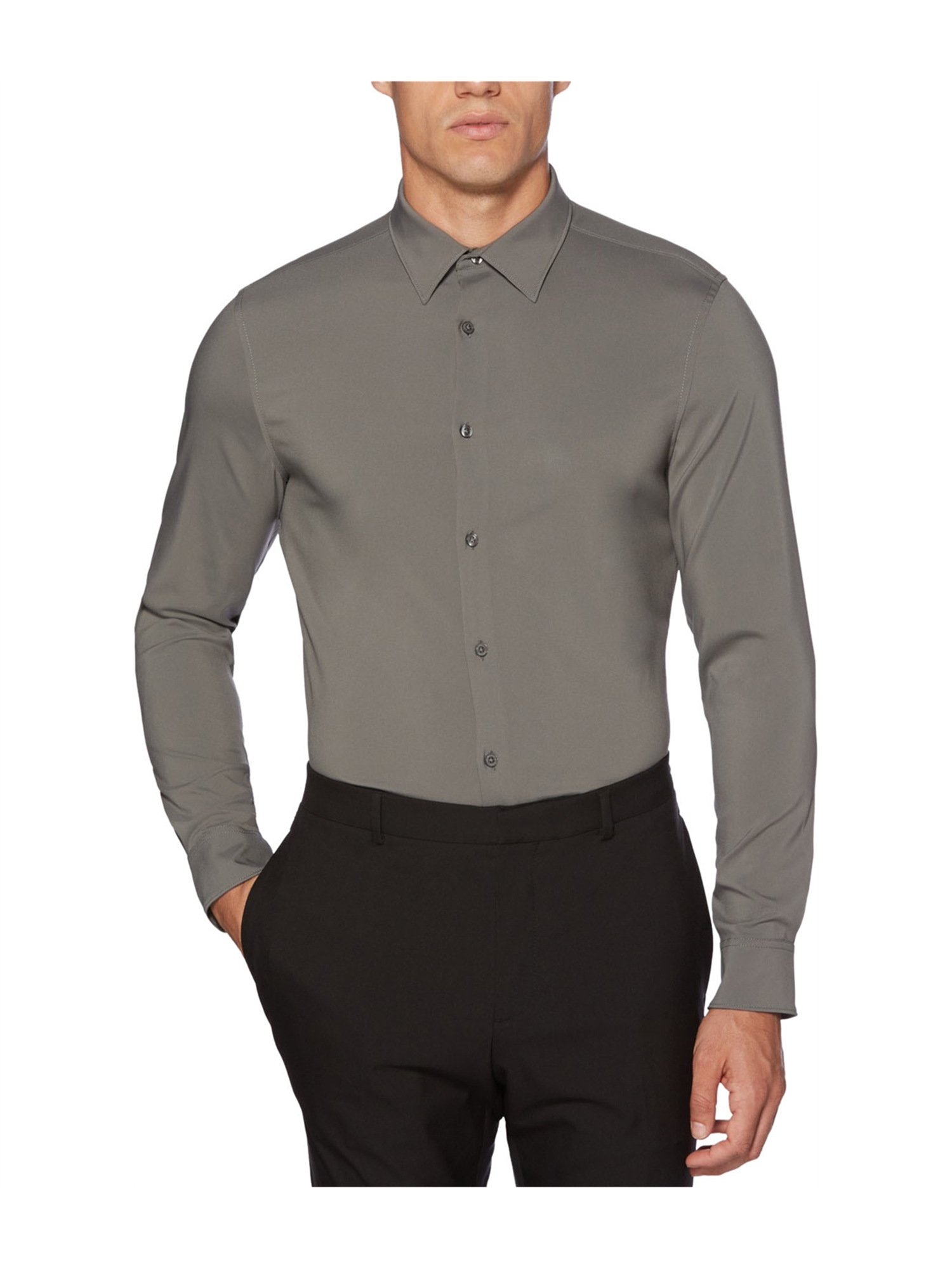 Perry Ellis Mens Non Iron Button Up Shirt Perry Ellis Mens Non Iron Button Up Shirt
